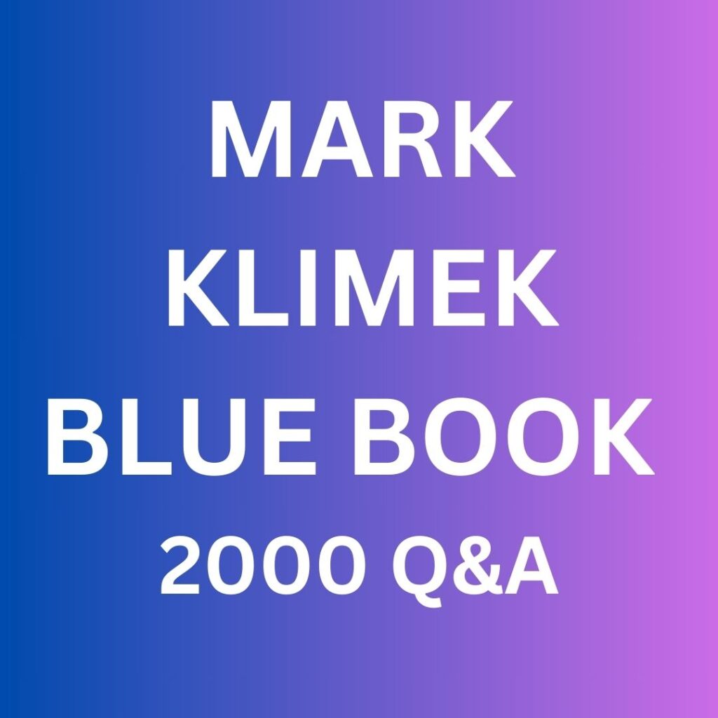 Mark Klimek Blue Book - nursyfied.com